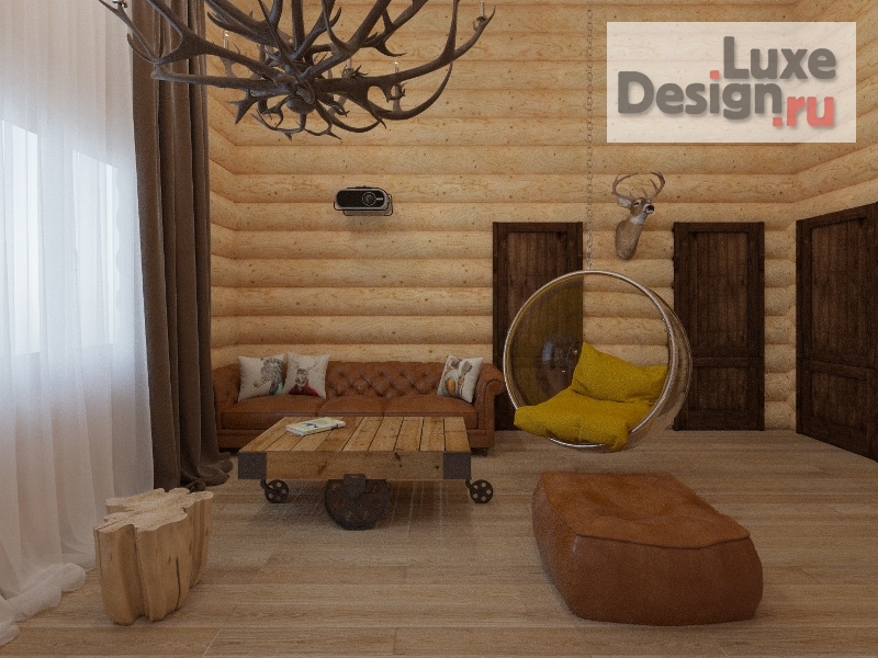 Дизайн интерьера загородного дома "Загородный дом 150 м2, расположенный в поселке «Светлый Яр»" (фото 8)