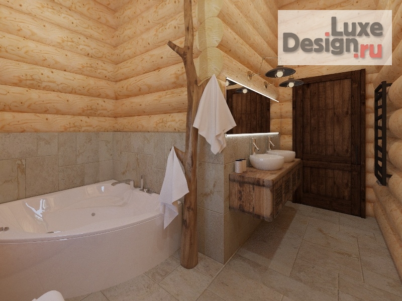 Дизайн интерьера загородного дома "Загородный дом 150 м2, расположенный в поселке «Светлый Яр»" (фото 9)