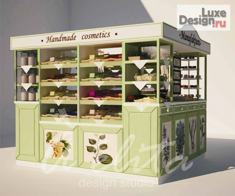 Дизайн интерьера бутика "Мануфактура" (фото 8)