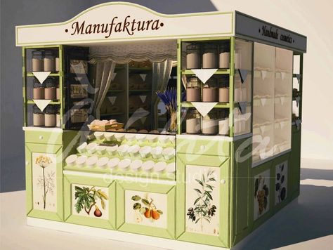 Дизайн интерьера общественного интерьера в Иркутске "Мануфактура"